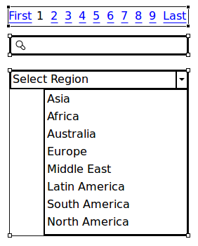 Widget grouping