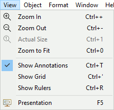 Show/Hide Annotations Option