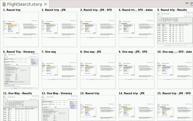 Large storyboard