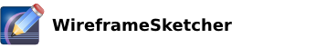 WireframeSketcher logo with text
